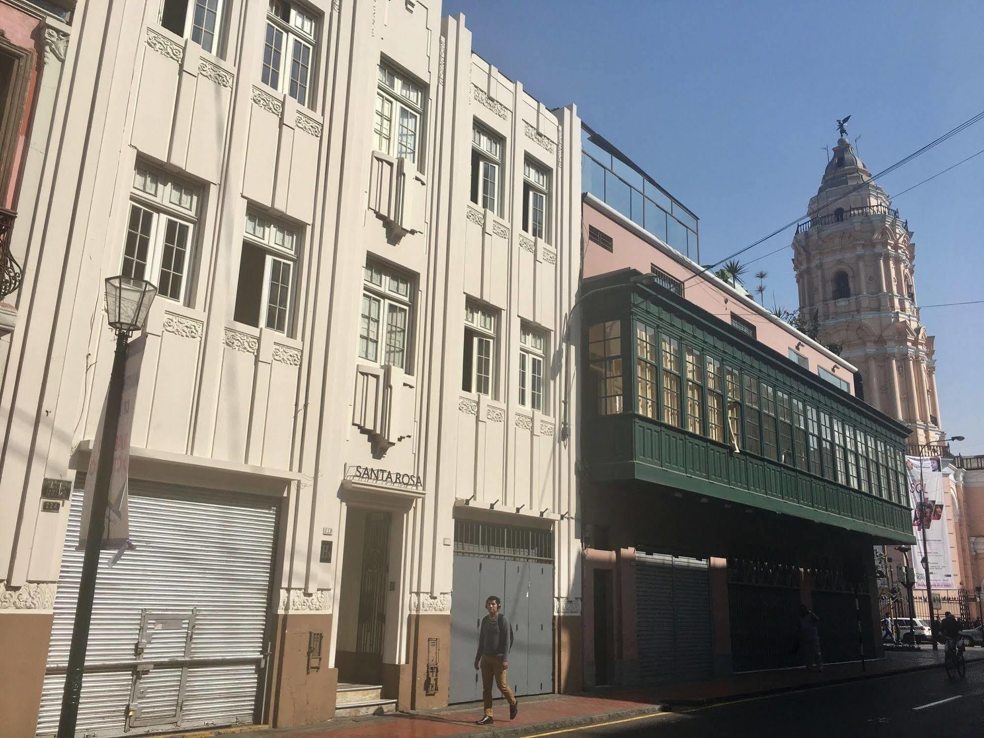 Hospedaje Santa Rosa- Centro Historico Lima Kültér fotó